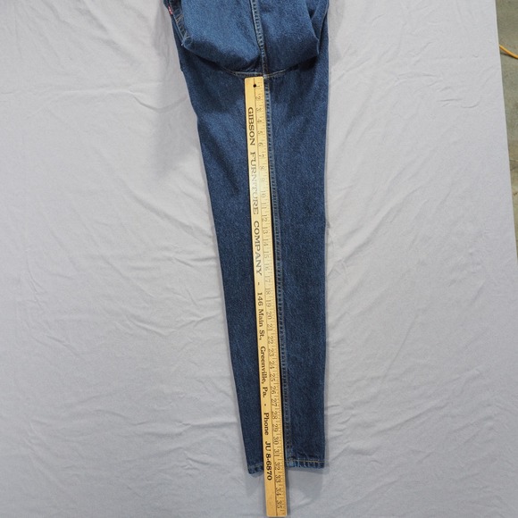 Classic Straight Leg Women's Jeans - Blue - Picture 7 of 11